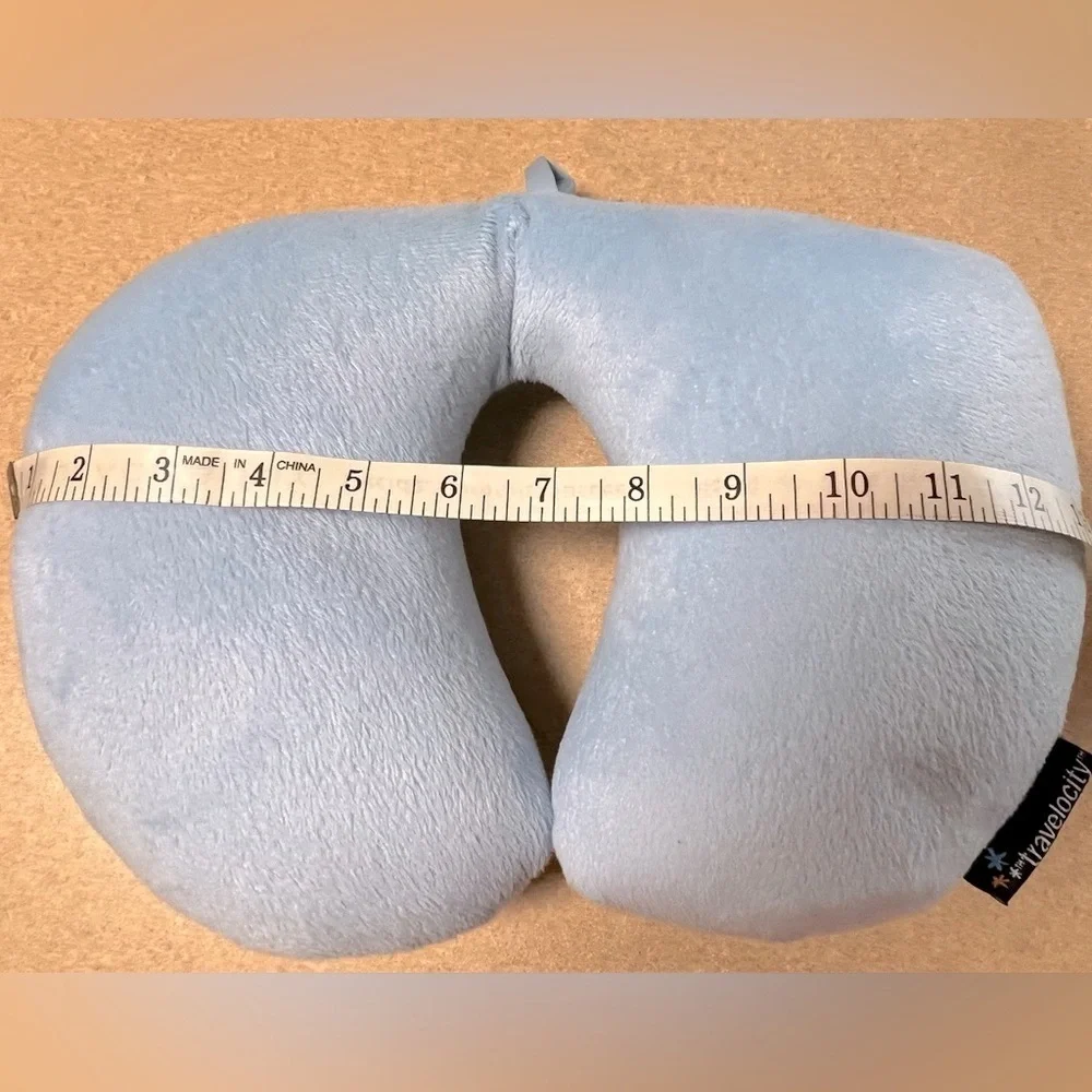 Velocity Light Blue Travel Pillow